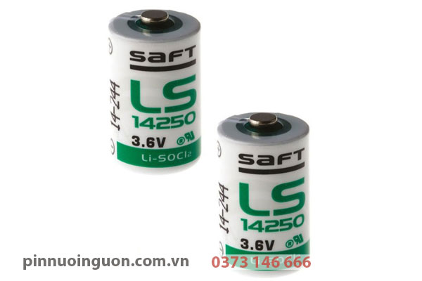 Pin Saft LS14250 3.6V cho máy móc công nghiệp