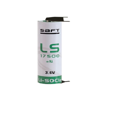 Pin Saft LS17500 LITHIUM 3.6V SIZE A 3600MAH made in France có zắc